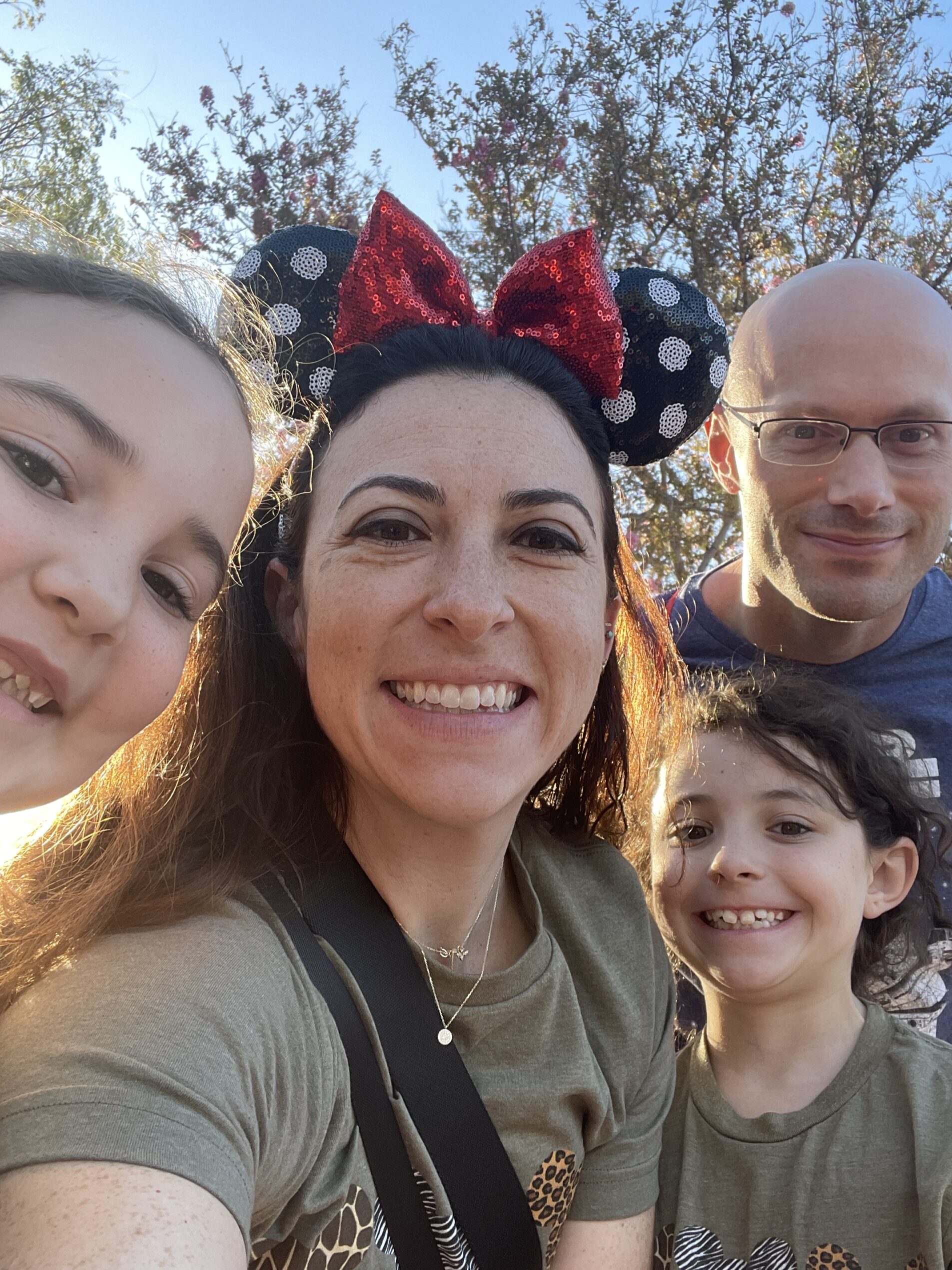 Ryan with Family at Disneyland